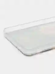Кораллово-розовый чехол на Samsung Galaxy A12/M12 / Самсунг А12/М12 прозрачный, с рисунком, защита камеры