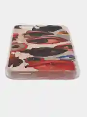 Кремовый силиконовый чехол на Honor 10 / Хонор 10 прозрачный, с рисунком, защита камеры