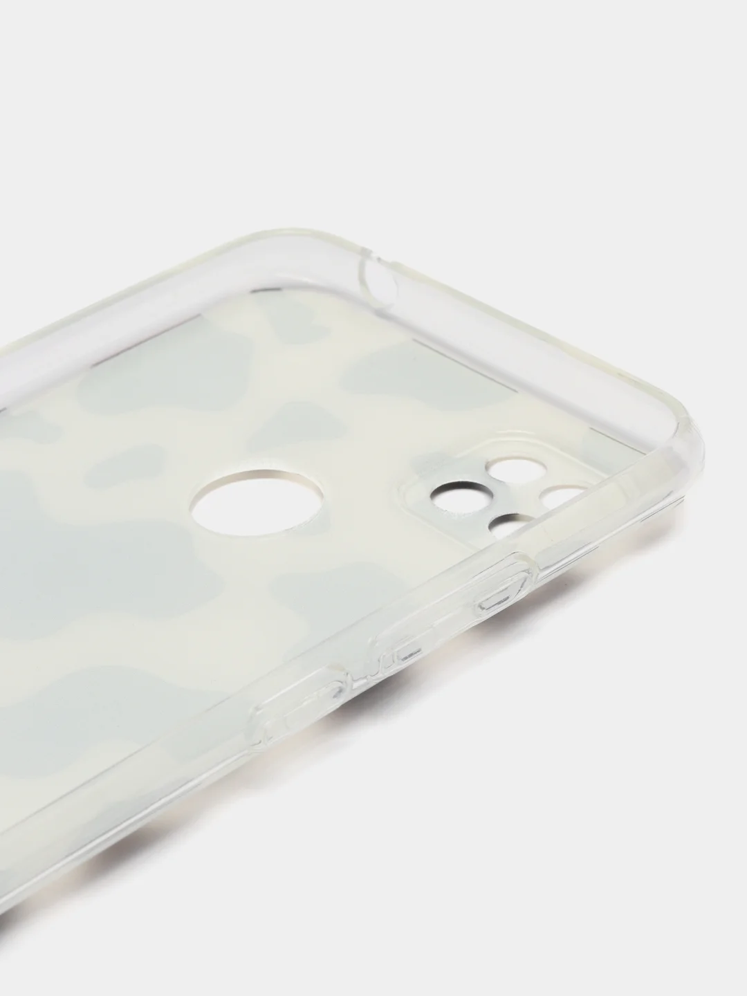 Золотистый хаки силиконовый чехол на Xiaomi Redmi 9C / Сяоми Редми 9С прозрачный с рисунком, защита камеры