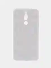 Лавандовый силиконовый чехол на Xiaomi Redmi 8 / Сяоми Редми 8 прозрачный, с рисунком, защита камеры