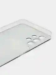 Бронзовый силиконовый чехол на Samsung Galaxy A13 4G / Самсунг А13 4G прозрачный, с рисунком