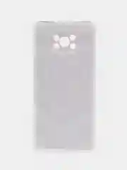 Фуксия силиконовый чехол на Xiaomi Poco X3/X3 Pro / Сяоми Poco X3/Х3 Про прозрачный, с рисунком