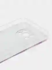 Фуксия силиконовый чехол на Xiaomi Poco X3/X3 Pro / Сяоми Poco X3/Х3 Про прозрачный, с рисунком
