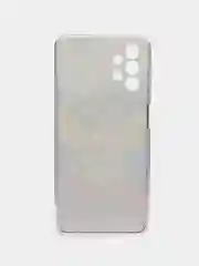 Синий силиконовый чехол на Samsung Galaxy A13 4G / Самсунг А13 4G прозрачный, с рисунком