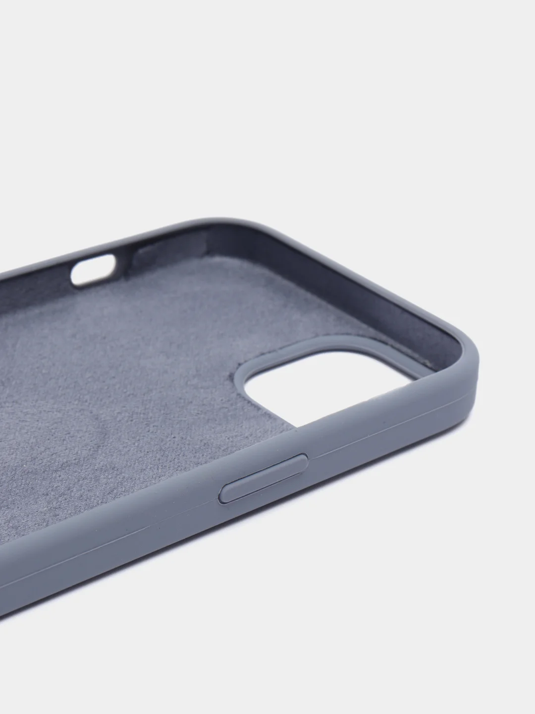 Синий меланж чехлы для iPhone 13, Silicone Case