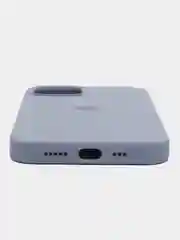 Синий меланж чехлы для iPhone 13, Silicone Case