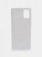 Лавандовый силиконовый чехол на Samsung Galaxy A51 / Самсунг А51 прозрачный с рисунком, защита камеры