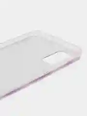 Лавандовый силиконовый чехол на Samsung Galaxy A51 / Самсунг А51 прозрачный с рисунком, защита камеры