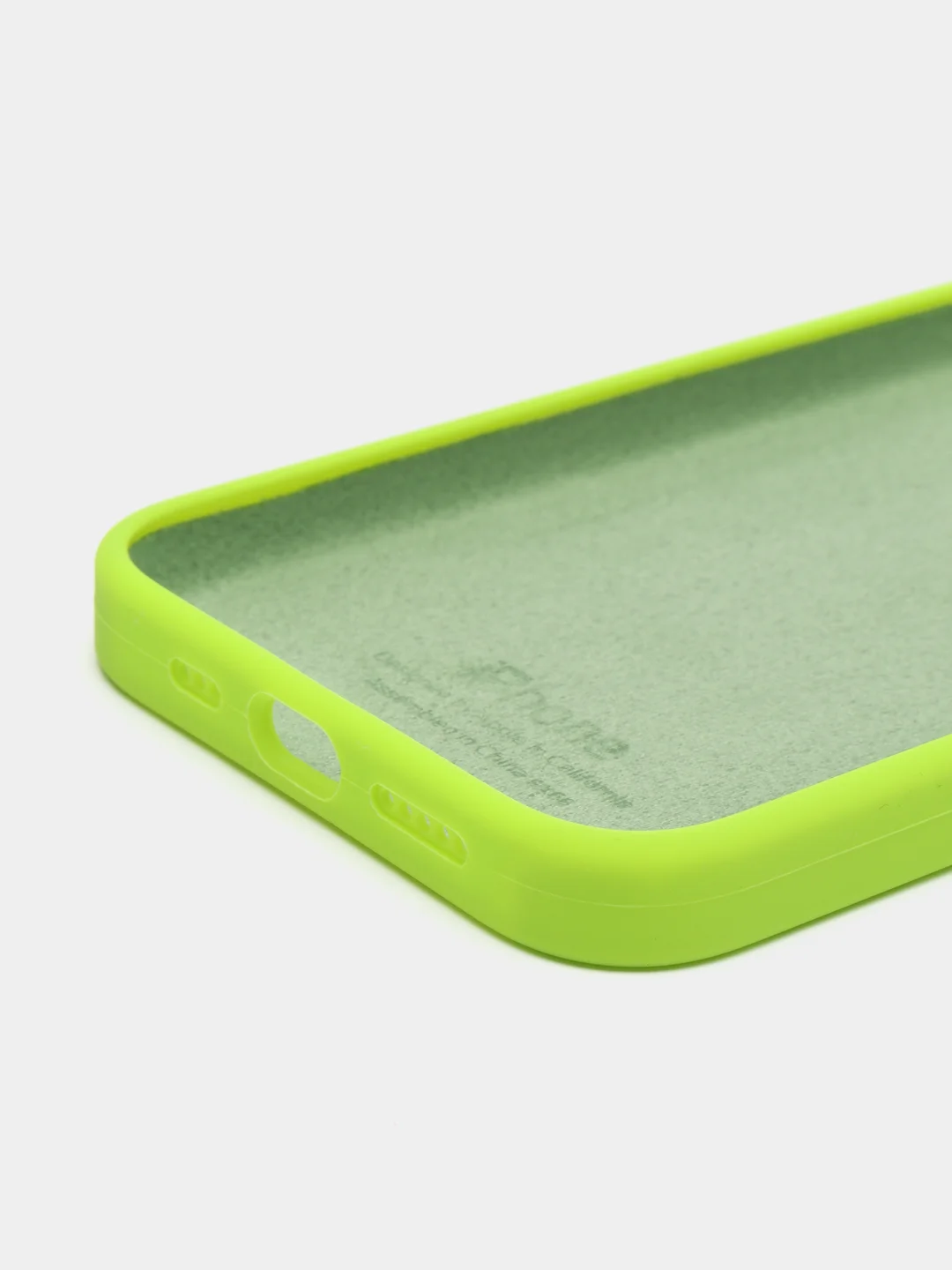 Лайм чехлы для iPhone 13, Silicone Case