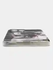 Песочный хаки силиконовый чехол на Honor X8 / Хонор Х8 прозрачный, с рисунком, защита камеры