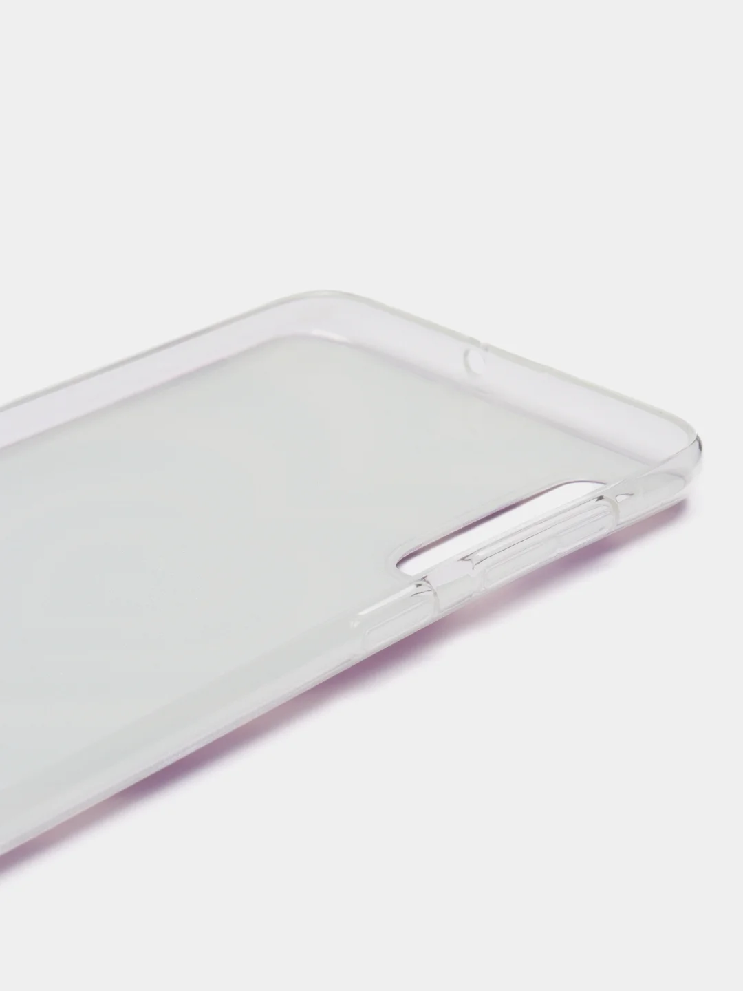 Фуксия силиконовый чехол на Samsung Galaxy A50/A30s / Самсунг А50/А30s прозрачный, с рисунком