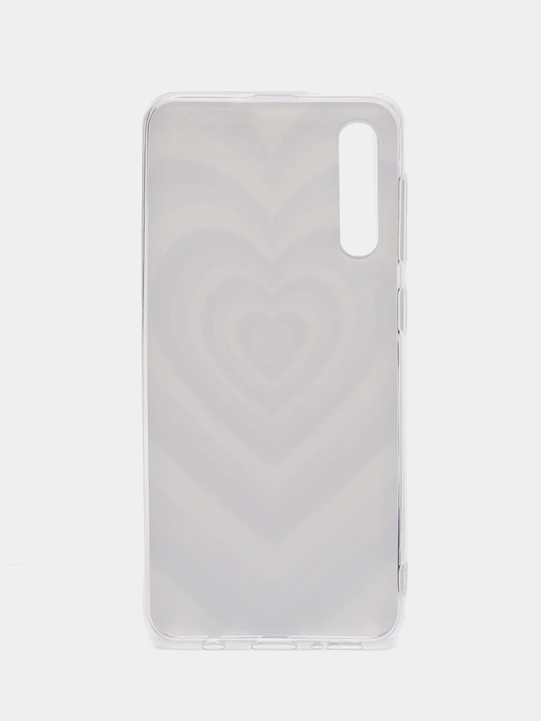 Фуксия силиконовый чехол на Samsung Galaxy A50/A30s / Самсунг А50/А30s прозрачный, с рисунком