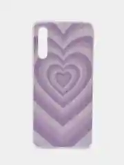 Фуксия силиконовый чехол на Samsung Galaxy A50/A30s / Самсунг А50/А30s прозрачный, с рисунком