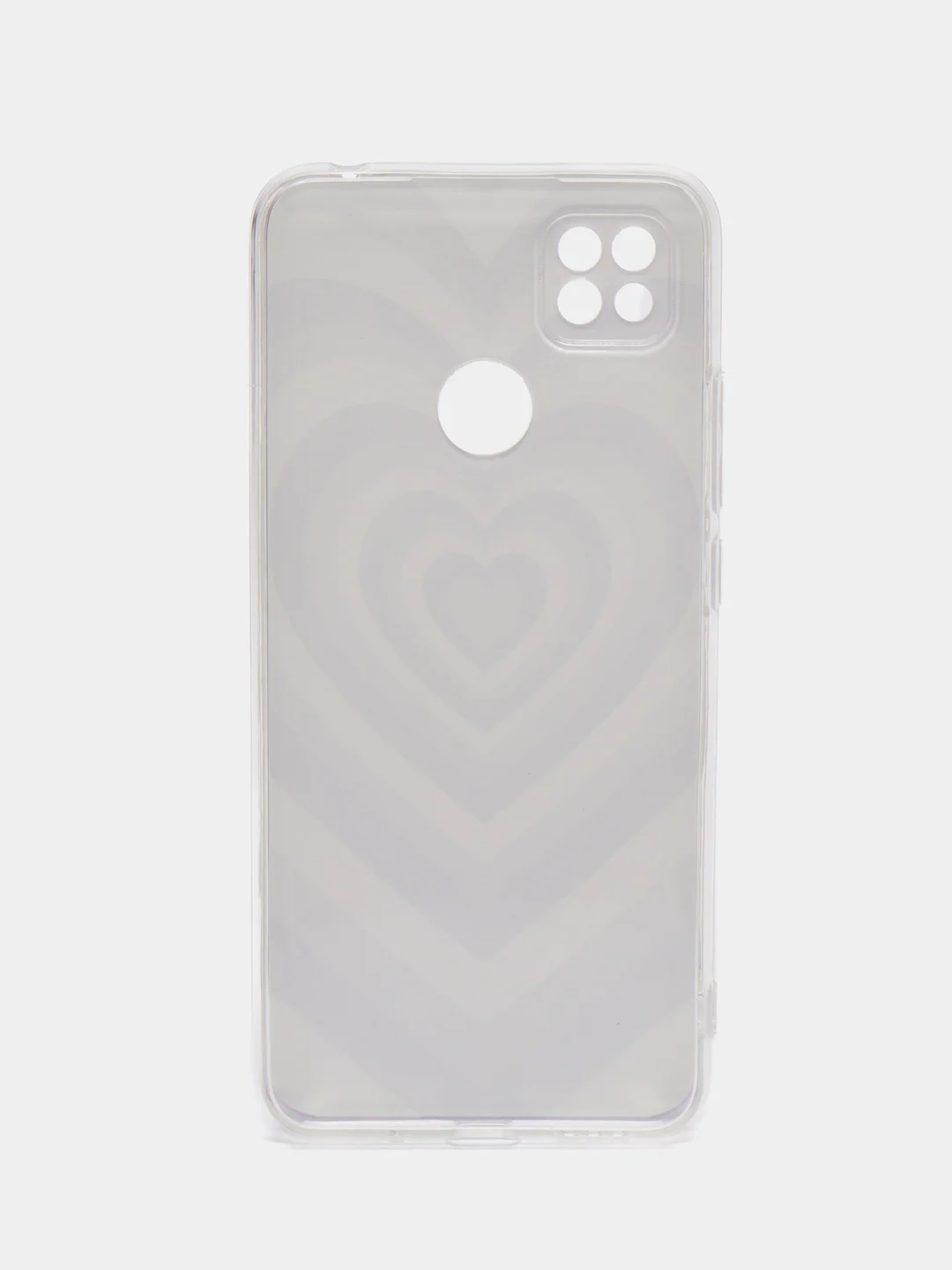Мятный силиконовый чехол на Xiaomi Redmi 9C / Сяоми Редми 9С прозрачный с рисунком, защита камеры