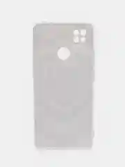Мятный силиконовый чехол на Xiaomi Redmi 9C / Сяоми Редми 9С прозрачный с рисунком, защита камеры