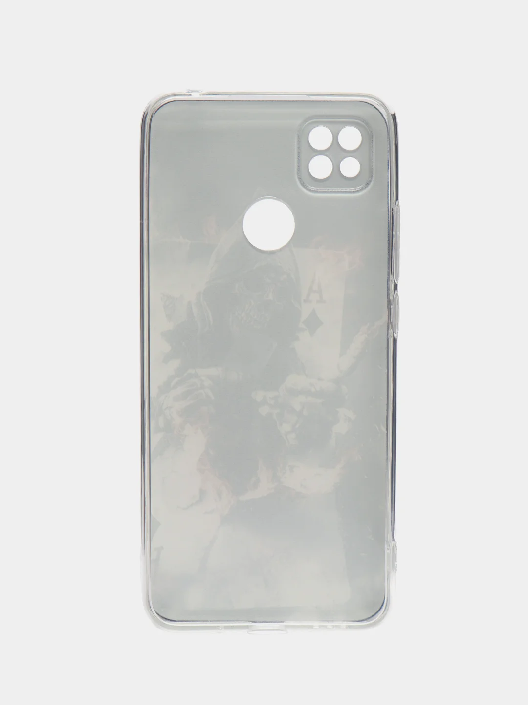 Песочный хаки силиконовый чехол на Xiaomi Redmi 9C / Сяоми Редми 9С прозрачный с рисунком, защита камеры