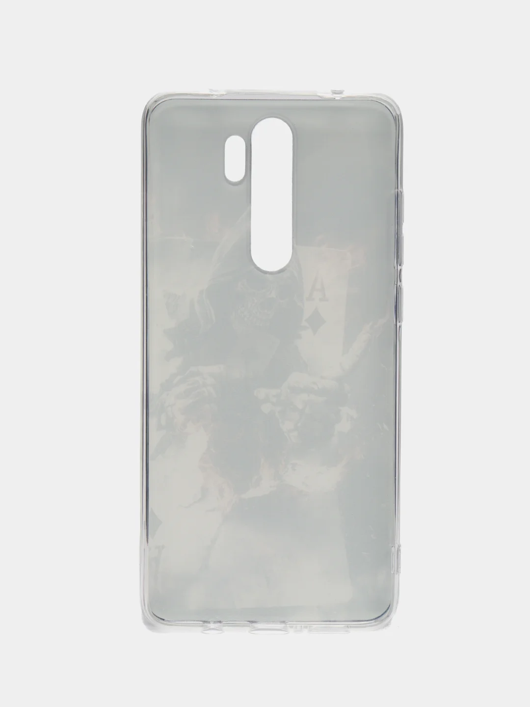 Марсала силиконовый чехол на Xiaomi Redmi Note 8 Pro / Сяоми Редми Нот 8 Про прозрачный с рисунком