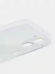 Синий меланж силиконовый чехол на Realme 10 4G / Реалми 10 4G прозрачный, с рисунком, защита камеры