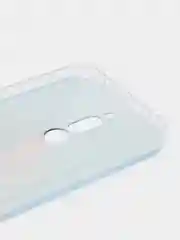Светло-коричневый силиконовый чехол на Xiaomi Redmi 8 / Сяоми Редми 8 прозрачный, с рисунком, защита камеры