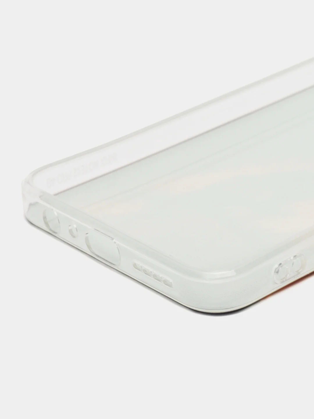 Светло-бежевый чехол на Infinix Note 12 Pro 4G/Note 12 2023 / Инфиникс Нот 12 2023 прозрачный, с рисунком