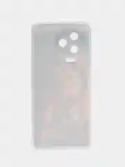 Светло-бежевый чехол на Infinix Note 12 Pro 4G/Note 12 2023 / Инфиникс Нот 12 2023 прозрачный, с рисунком