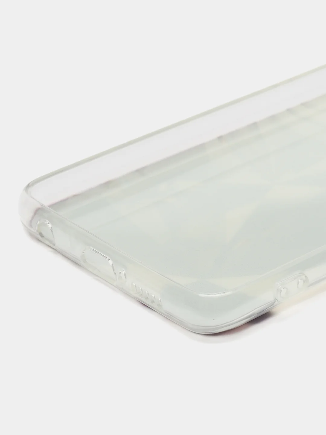 Серый металлик силиконовый чехол на Xiaomi Poco X3/X3 Pro / Сяоми Poco X3/Х3 Про прозрачный, с рисунком