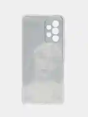 Бронзовый чехол на Samsung Galaxy A53 5G / Галакси А53 5G прозрачный, с рисунком, защита камеры