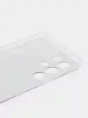 Лавандовый чехол на Samsung Galaxy S22 Ultra / Самсунг S22 Ultra прозрачный с рисунком, защита камеры