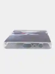 Синий меланж силиконовый чехол на Samsung Galaxy A32 / Самсунг А32 прозрачный с рисунком, защита камеры