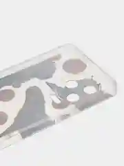 Терракотовый чехол на Infinix Note 12 Pro 4G/Note 12 2023 / Инфиникс Нот 12 2023 прозрачный, с рисунком