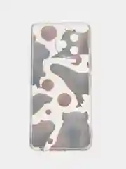 Терракотовый чехол на Infinix Note 12 Pro 4G/Note 12 2023 / Инфиникс Нот 12 2023 прозрачный, с рисунком