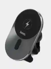 Держатель для телефона магнитный с беспроводной зарядкой 15W Hoco CA91 MagSafe для iPhone