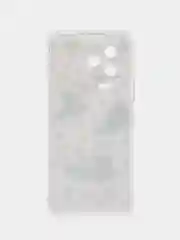 Золотой чехол на Infinix Note 12 Pro 4G/Note 12 2023 / Инфиникс Нот 12 2023 прозрачный, с рисунком