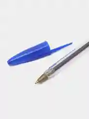 Набор ручек шариковых, 4 штуки, стержень синий, 0,7 мм