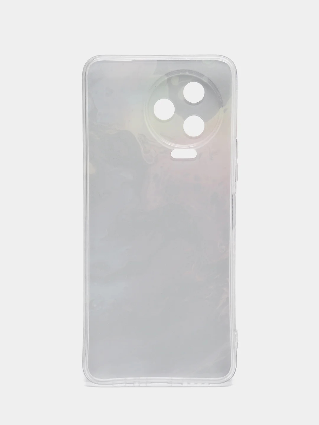 Пурпурный чехол на Infinix Note 12 Pro 4G/Note 12 2023 / Инфиникс Нот 12 2023 прозрачный, с рисунком