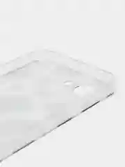 Золотистый хаки силиконовый чехол на Realme C30 / Реалми С30 прозрачный, с рисунком, защита камеры