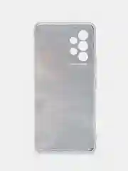 Фиолетовый чехол на Samsung Galaxy A53 5G / Галакси А53 5G прозрачный, с рисунком, защита камеры