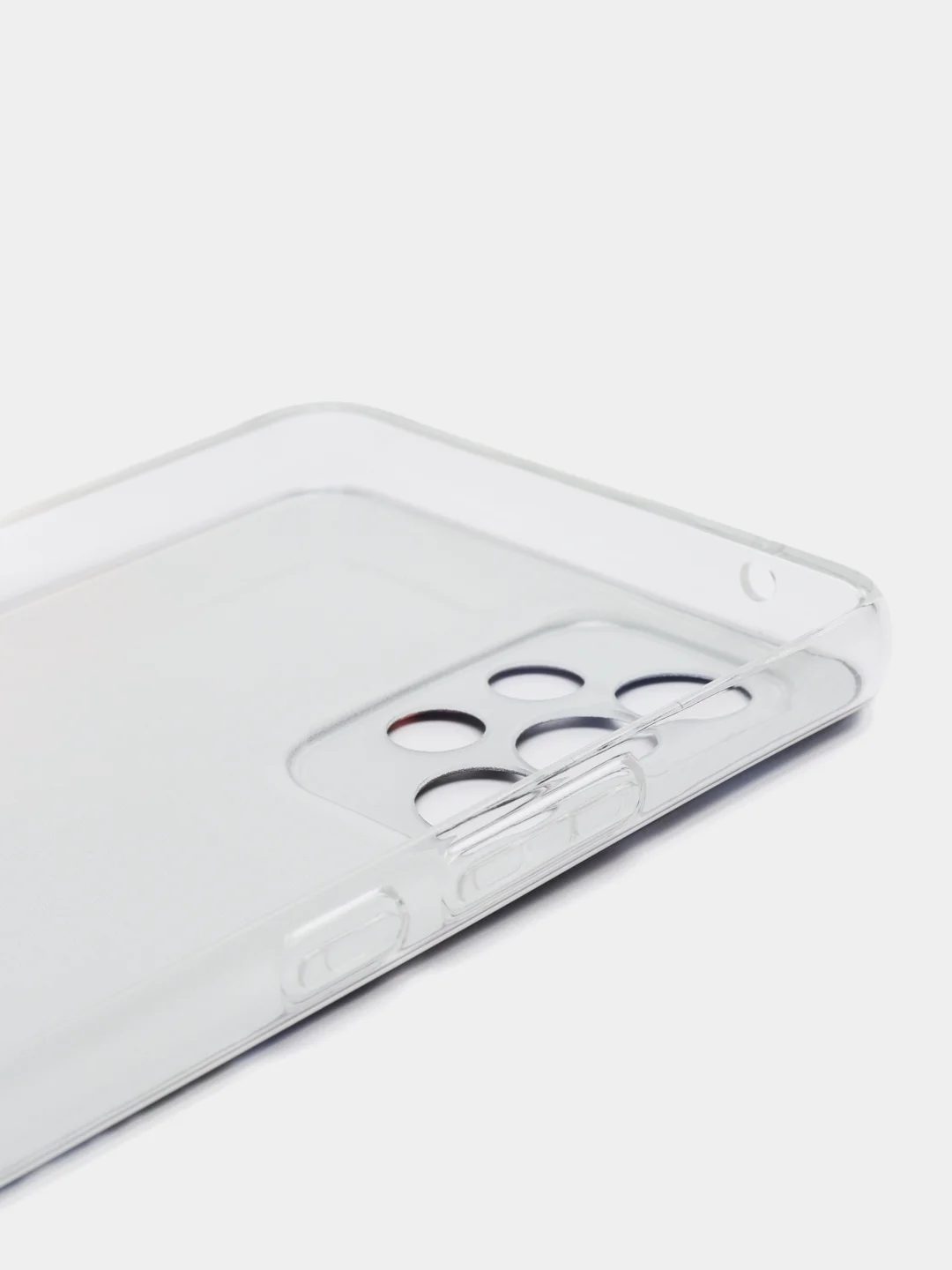 Фиолетовый чехол на Samsung Galaxy A53 5G / Галакси А53 5G прозрачный, с рисунком, защита камеры