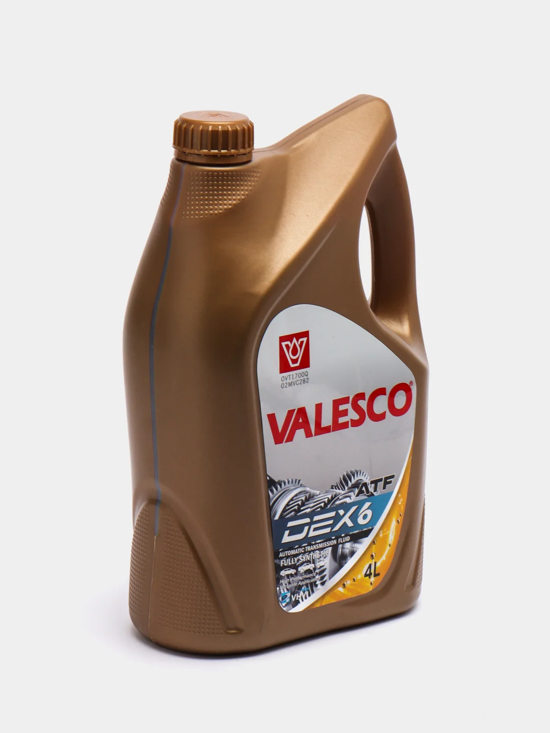 Масло VALESCO ATF Dexron VI трансмиссионное, 4 л, ПЭ