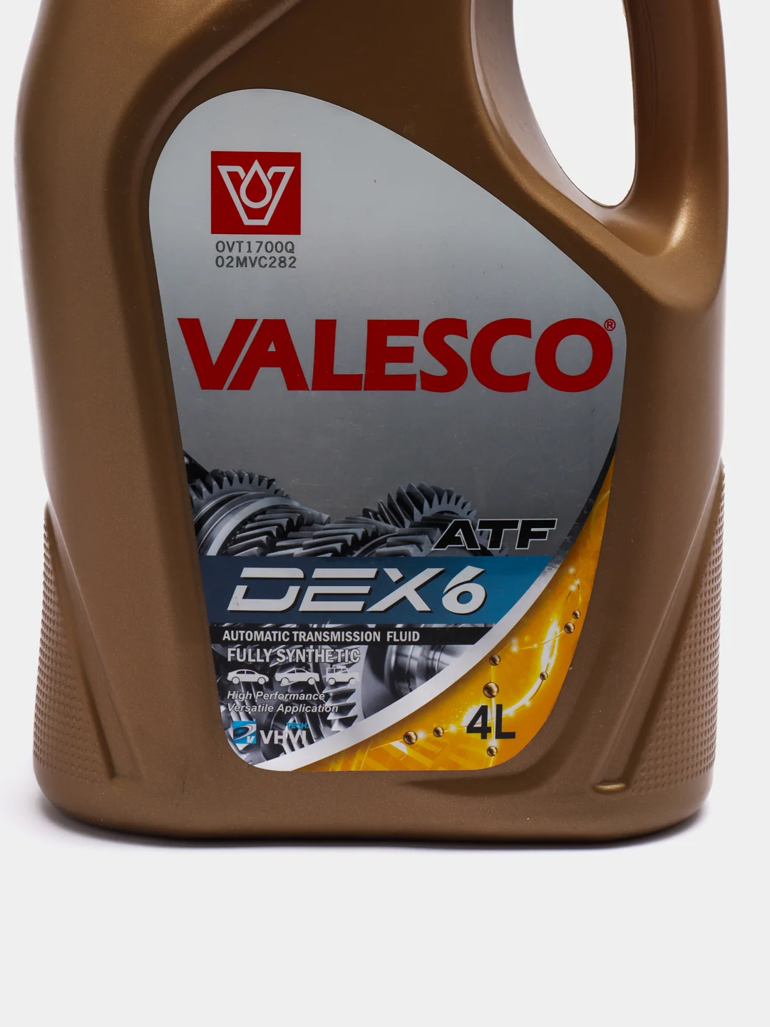 Масло VALESCO ATF Dexron VI трансмиссионное, 4 л, ПЭ