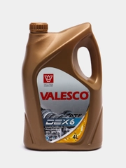 Масло VALESCO ATF Dexron VI трансмиссионное, 4 л, ПЭ