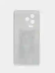 Молочный чехол на Infinix Note 12 Pro 4G/Note 12 2023 / Инфиникс Нот 12 2023 прозрачный, с рисунком