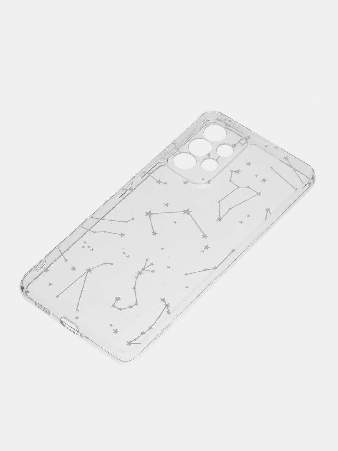 Прозрачный чехол на Samsung Galaxy A53 5G / Галакси А53 5G прозрачный, с рисунком, защита камеры