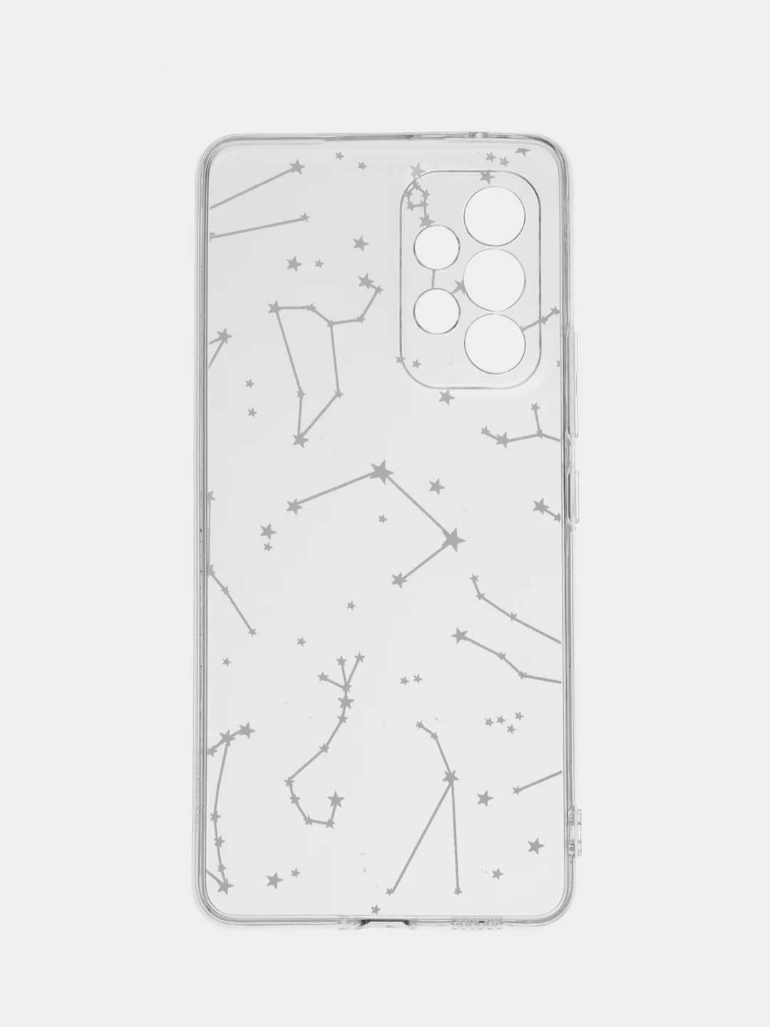 Прозрачный чехол на Samsung Galaxy A53 5G / Галакси А53 5G прозрачный, с рисунком, защита камеры