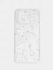Прозрачный чехол на Xiaomi Redmi 10C / Сяоми Редми 10С прозрачный, с рисунком, защита камеры
