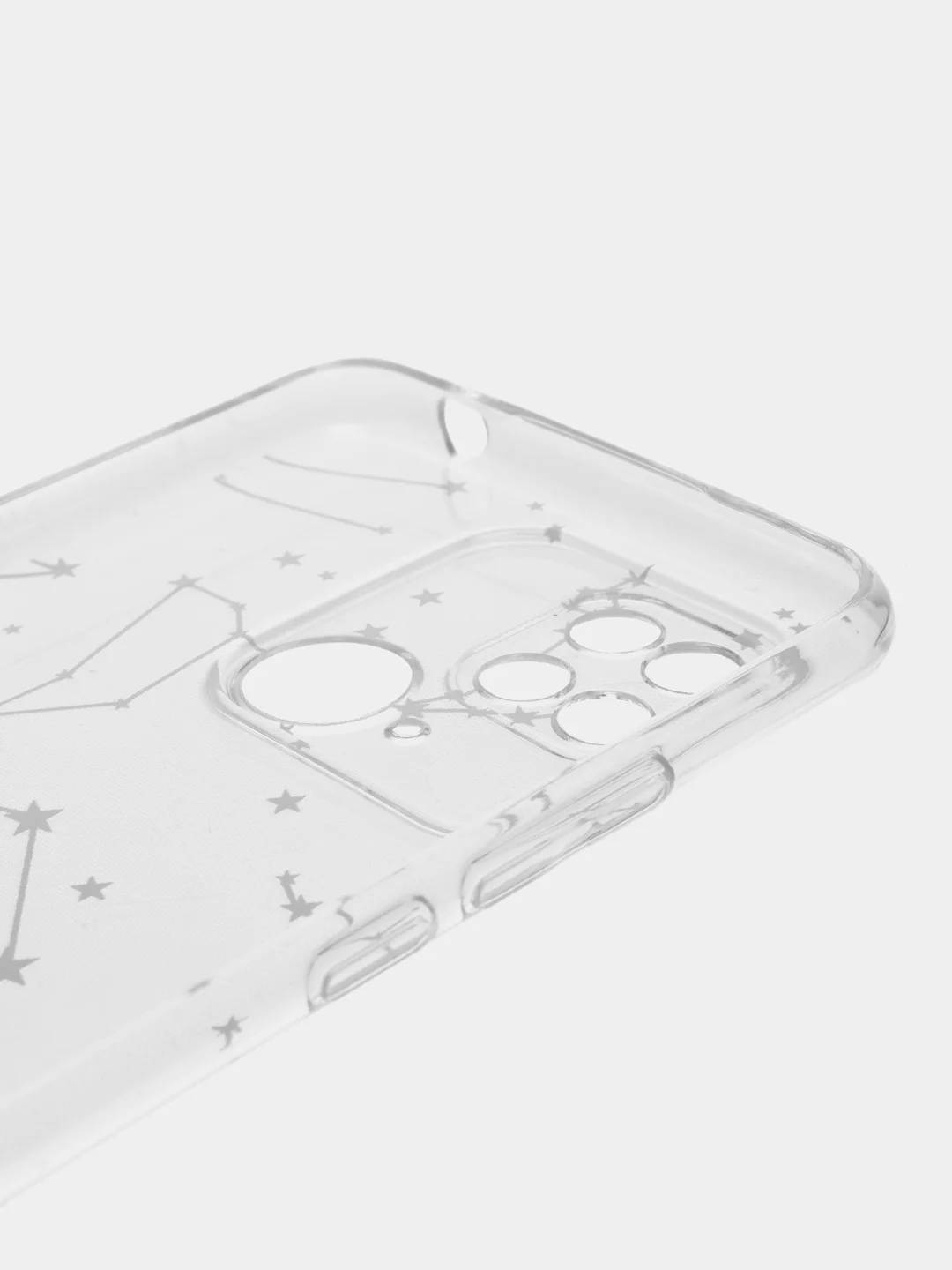 Прозрачный чехол на Xiaomi Redmi 10C / Сяоми Редми 10С прозрачный, с рисунком, защита камеры