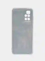 Медный силиконовый чехол на Xiaomi Redmi 10 / Сяоми Редми 10 прозрачный с рисунком, защита камеры