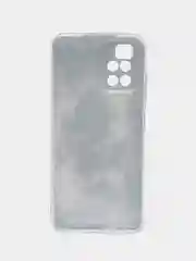 Песочный хаки силиконовый чехол на Xiaomi Redmi 10 / Сяоми Редми 10 прозрачный с рисунком, защита камеры