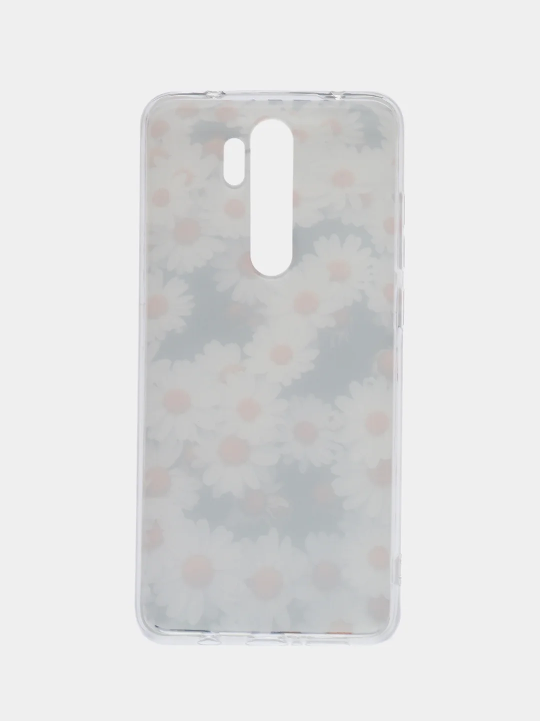 Золотой силиконовый чехол на Xiaomi Redmi Note 8 Pro / Сяоми Редми Нот 8 Про прозрачный с рисунком