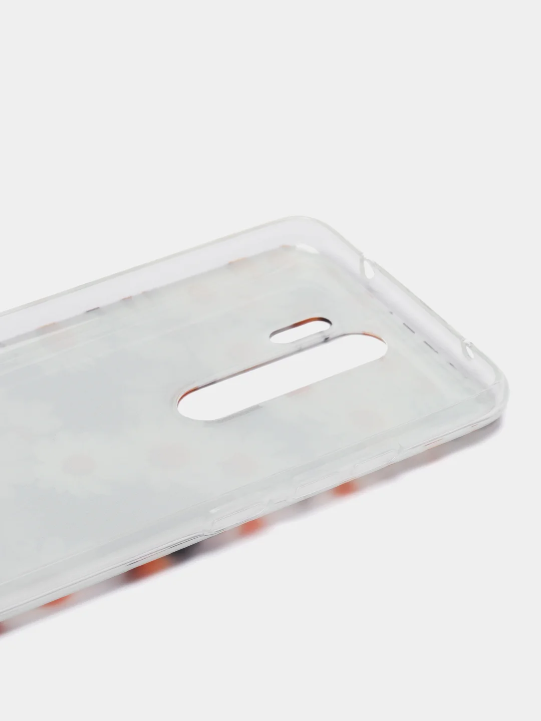 Золотой силиконовый чехол на Xiaomi Redmi Note 8 Pro / Сяоми Редми Нот 8 Про прозрачный с рисунком